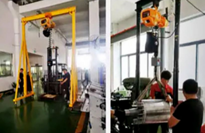 四不像现身工厂车间，专业人士称之为工位智能提升机